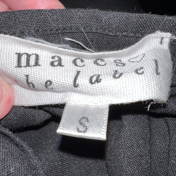 maccs the label Ruffled Tie Back Romper - Picture 5 of 8